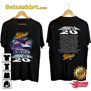 The Darkness Permission To Land 20 Band Concert T-Shirt