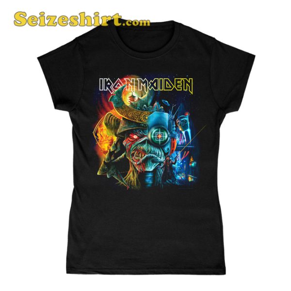 The Future Past 2023 Tour Ladies Iron Maiden Concert T-Shirt