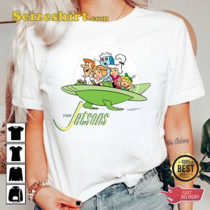 The Jetsons Future Family Fun Space Age Vibes Cartoon T-Shirt