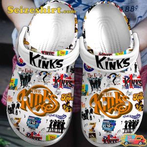 The Kinks Music Band You Really Got Me Comfortable Footwearmerch Clogs