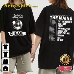 The Maine The Sweet Sixteen Tour 2023 Musical Journey Indie Anthem Vibes T-Shirt