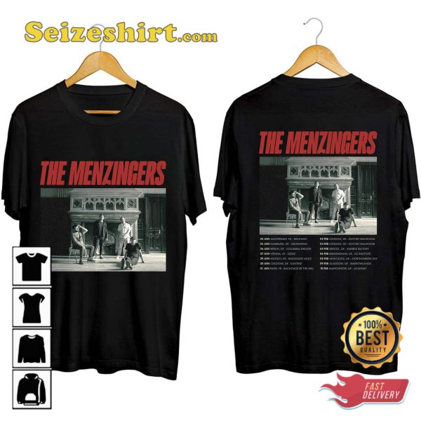 The Menzingers 2024 Tour American Punk Rock After The Party Band Concert T-Shirt