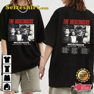 The Menzingers With Microwave Cloud Nothings Rodeo Boys Tour 2023 T-shirt