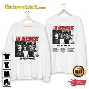The Menzingers With Microwave Cloud Nothings Rodeo Boys Tour 2023 T-shirt