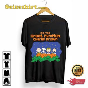 The Peanuts Movie Charlie Brown Its The Great Pumpkin T-shirt