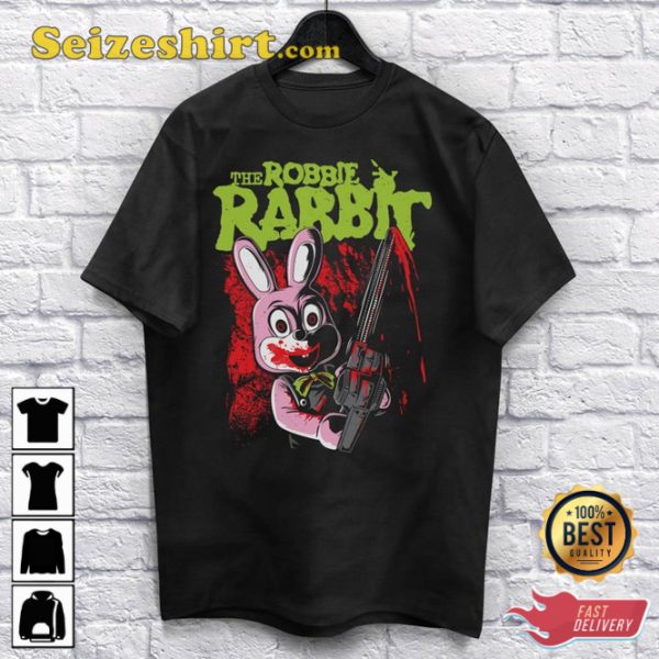 The Robbie Silent Rabbit Hell Evil Gaming T-Shirt