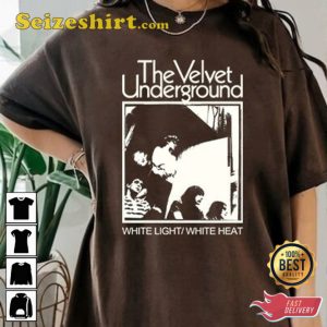 The Velvet Underground White Light White Heat Vintage Inspired T-Shirt