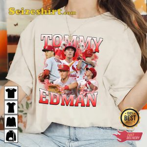 Tommy Edman 19 St Louis Cardinals Edman Baseball T-Shirt