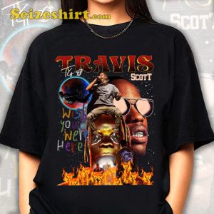 Travis Scott Hiphop Nascar Racing Unisex Streetwear T-Shirt