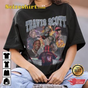 Travis Scott SICKO MODE Album Vibes Music Trendy T-Shirt