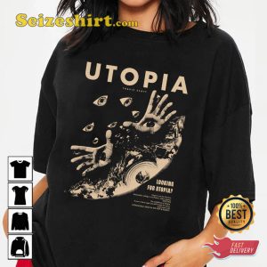 Travis Scott Utopia Astroworld Birds In Trap n Rodeo Concert T-Shirt