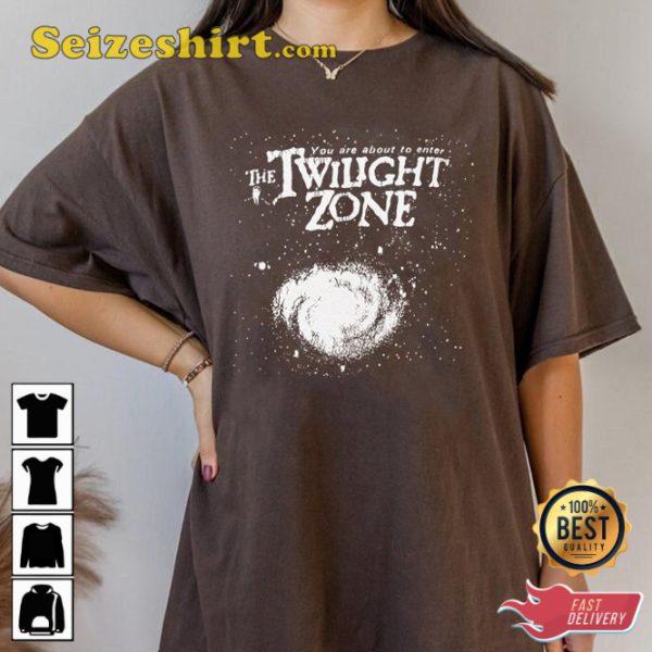 Twilight Zone Vintage Faded Style Design Inspired T-Shirt