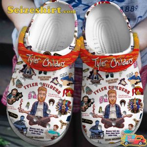 Tyler Childers Music Play Me Some Childers Fans Supporter Comfort Clogs