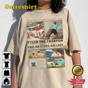 Tyler The Creator Album Call Me If You Get Lost Fan T-shirt