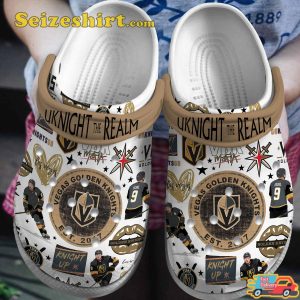 Vegas Golden Knights Nhl Sport UKnight The Realm Ice Hockey Knights Up Comfort Clogs