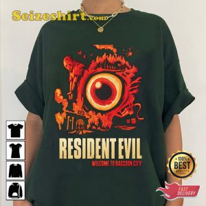 Video Game Resident Evil Visit Raccoon City Gaming Vibes Unisex T-Shirt