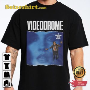Videodrome Movie 1983 Sci-Fi Horror Cult Film Movie Enthusiast T-Shirt