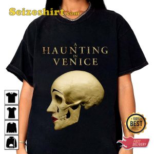 Vintage A Haunting In Venice Movie Spooky Halloween Costume T-Shirt