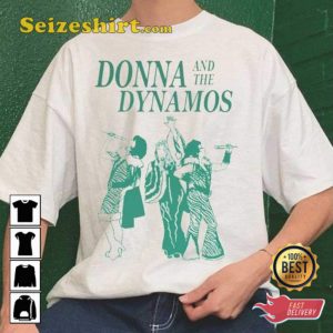 Vintage Donna And The Dynamos One Night Only Pastel Vintage Inspired T-shirt