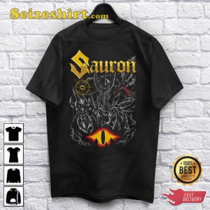 War of the Ring Sauron Fantasy Movie T-Shirt