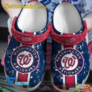 Washington Nationals Unite the Capital Eagle Spirit Baseball Comfort Clogs