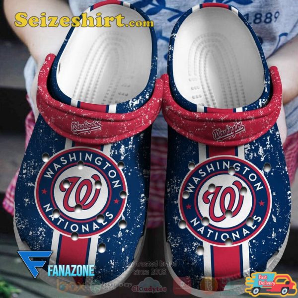 Washington Nationals Unite the Capital Eagle Spirit Baseball Comfort Clogs