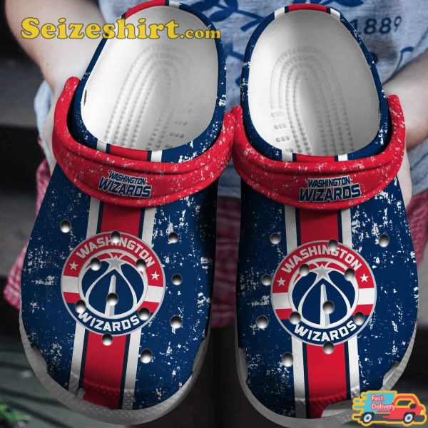 Washington Wizards Shoot for the Moon Celestial Basketball Comfort Clogs