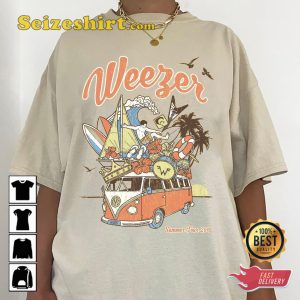 Weezer Summer Band 2023 Tour Concert T-Shirt