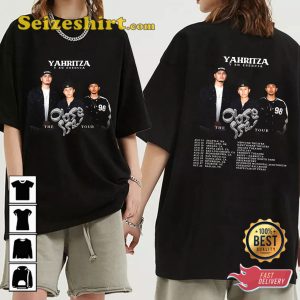 Yahritza Y Su Esencia Obsessed Tour 2023 Concert Fans Tribute T-Shirt