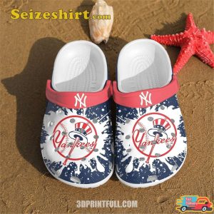 Yankees Team Gift For Fan 4 Rubber Baseball Comfort Clogs
