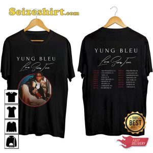 Yung Bleu Love Scars Tour 2023 T-shirt