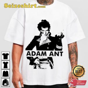Adam Ant Silhouette Trendy Fanwear Unisex T-shirt