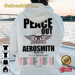 Aerosmith With The Black Crowes Farewell Tour 2023 T-shirt