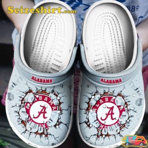 Alabama Crimson Clogs Shoes Unisex