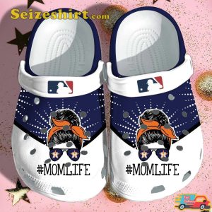 Astros Mom Life Gift For Fan Rubber Unisex Clog Shoes crocband