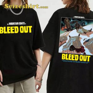 Band The Mountain Goats Bleed Out Songs T-shirt