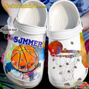 Basketball Personalized Passion Classic Summer Comfort Clogs