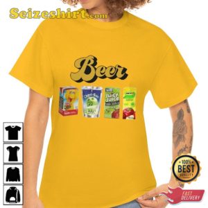 Beer Juice Box Trendy Unisex T-Shirt
