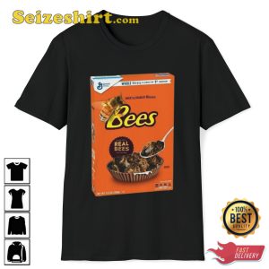 Bees Reeses Cups Mock-up Meme Funny Sugar Cereal Gift Trendy Unisex T-Shirt