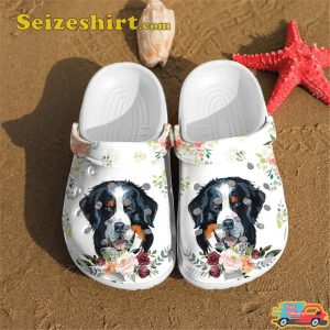 Bernese Mountain Dog Pet Lover Crocs Clog Shoes