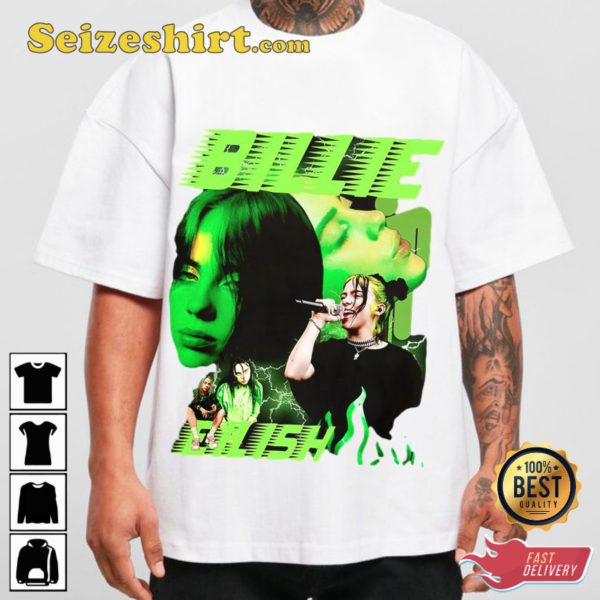 Billie Eilish Avocados Trendy Fanwear Unisex T-shirt