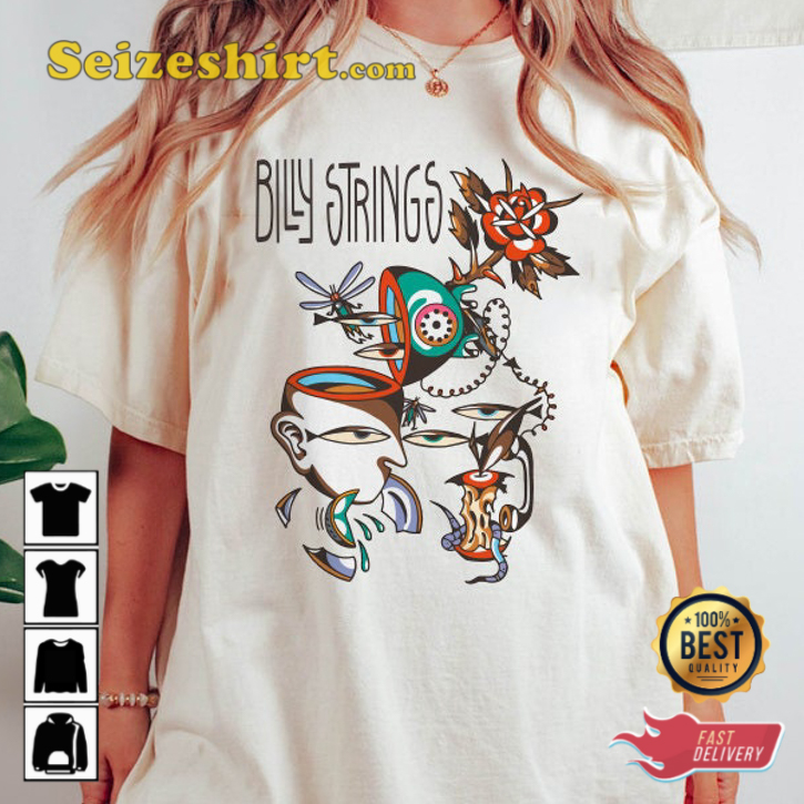 Billy Strings Music Tour BMFS Fan Gift T-shirt