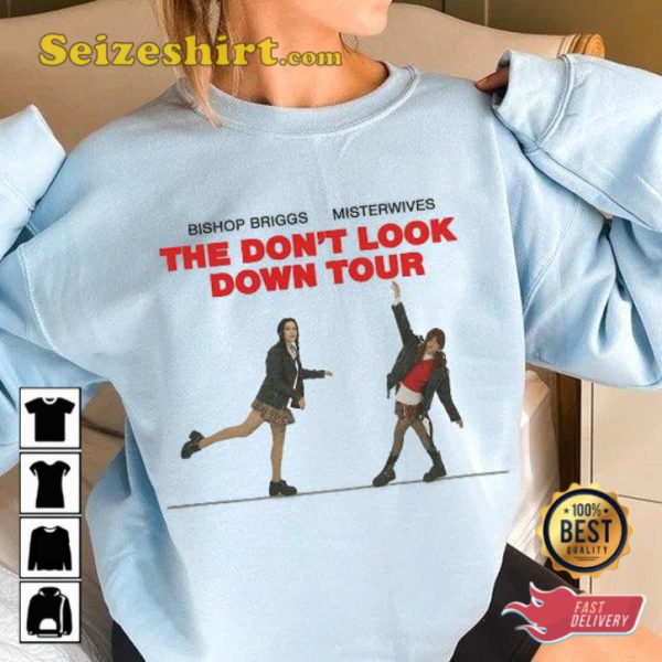 Bishop Briggs The Don’t Look Down Tour 2023 With MisterWives T-shirt