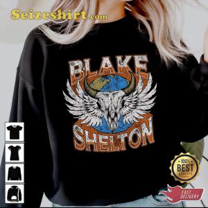 Blake Shelton 2023 Back To The Honky Tonk Tour T-shirt