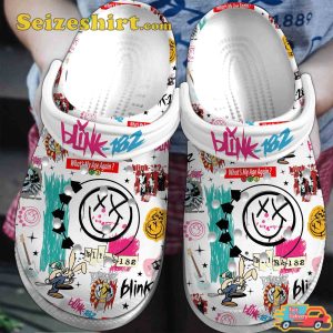 Blink-182 Music Pop Punk Vibes All the Small Things Melodies Comfort Crocs Clog Shoes