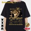 Bon Jovi 1983-2023 Thank For The Memories 40th Anniversary T-Shirt