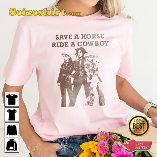 Boygenius Save A Horse Ride A Cowboy Vintage Inspired T-Shirt