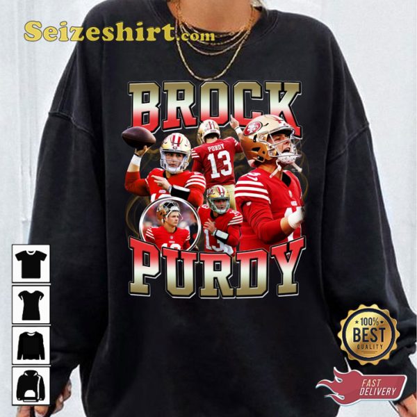 Brock Purdy Quarterback Ace Iowa State Cyclones NCAA Fanwear Sweatshirt
