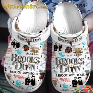 Brooks and Dunn Music Tour 2023 Clogs Shoes