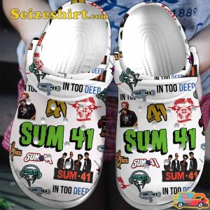 Canadian Rock Band Sum 41 Vibes Crocband Shoes